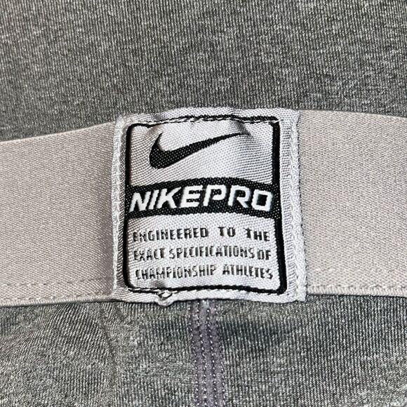 Nike Pro Compression Gray Training Leggings - Picture 4 of 5